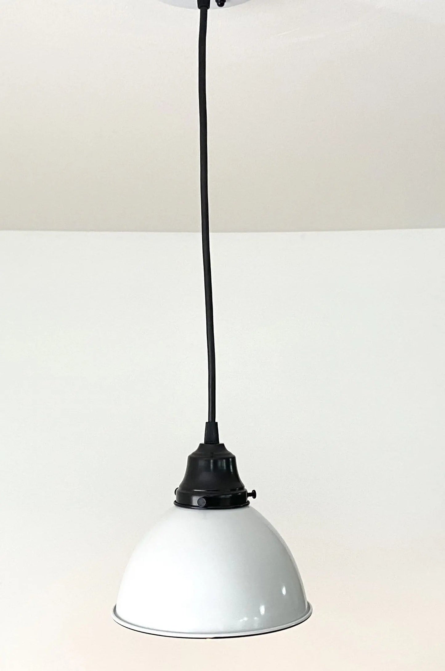Modern Farmhouse White Pendant Light