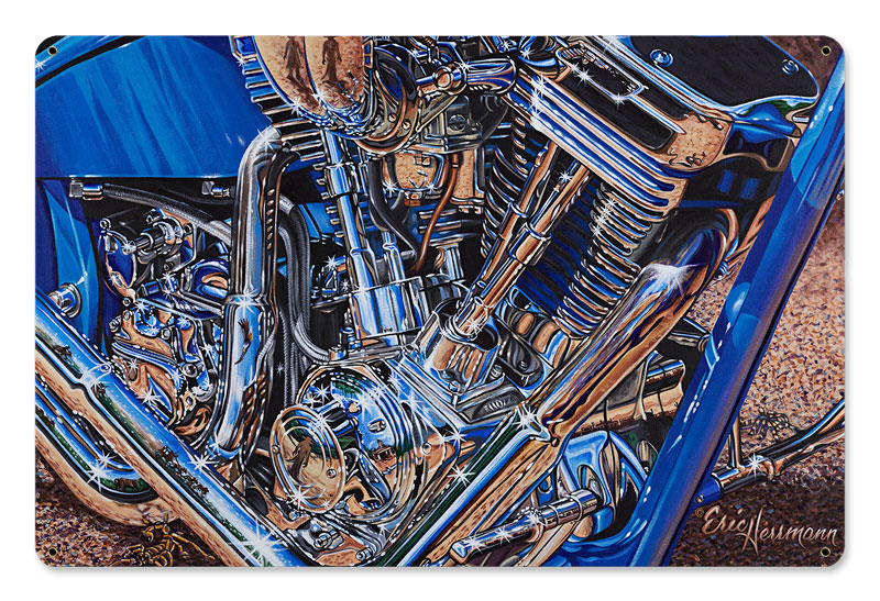 Hard West Blues, Featured Artists/Eric Herrmann Studios, Satin, 18 X 12 Inches