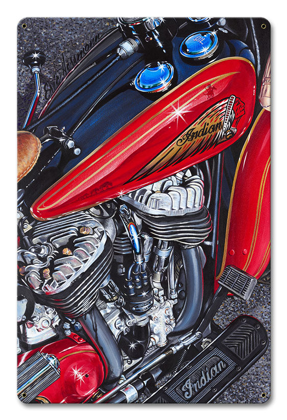 Chief 8.25 GA 1033, Featured Artists/Eric Herrmann Studios, Satin, 18 X 12 Inches