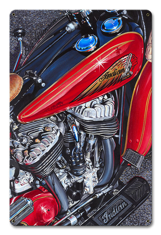 Chief 8.25 GA 1033, Featured Artists/Eric Herrmann Studios, Satin, 18 X 12 Inches