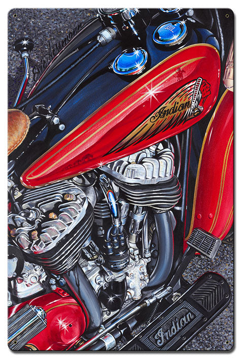 Chief 8.25 GA 1033, Featured Artists/Eric Herrmann Studios, Satin, 24 X 16 Inches