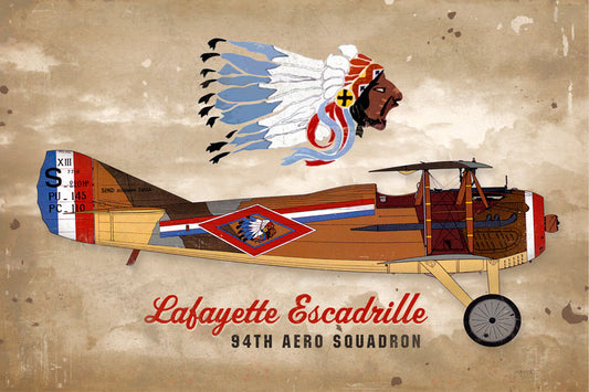LAFAYETTE INDIAN, Metal Signs, METAL SIGN , 12 X 18 Inches