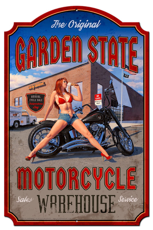 Garden State Day, Featured Artists/American Beauties by Greg Hildebrandt, Plasma, 12 X 18 Inches