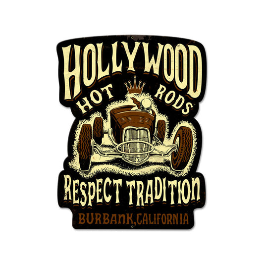 Roadster Respect, Automotive, Custom Metal Shape, 24 X 32 Inches