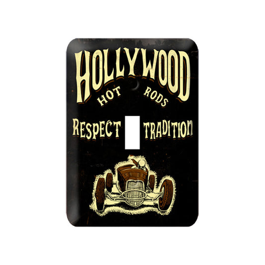 Roadster Respect, Automotive, Switch Plate, 3 X 5 Inches