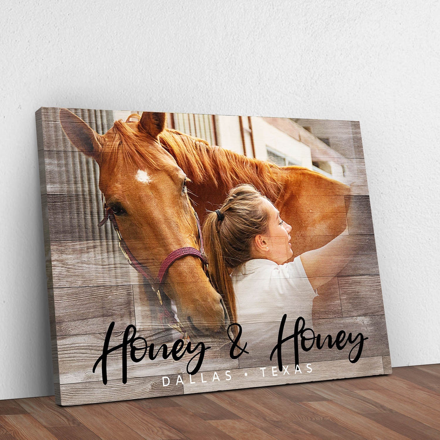 Wooden Animal Portrait Sign