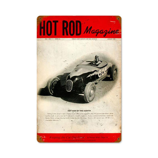 Premier Issue (Jan. 1948), Automotive, Vintage Metal Sign, 12 X 18 Inches