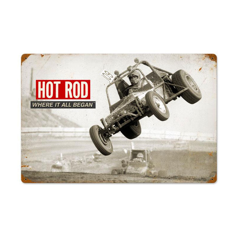 Buggy: Where It All Began, Automotive, Vintage Metal Sign, 24 X 16 Inches