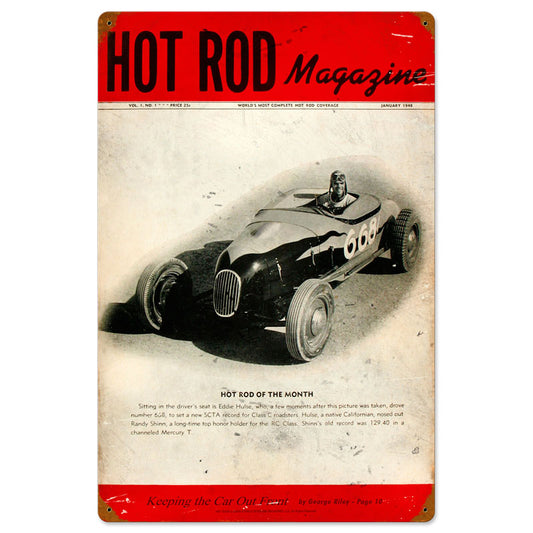 Premier Issue, Automotive, Vintage Metal Sign, 16 X 24 Inches