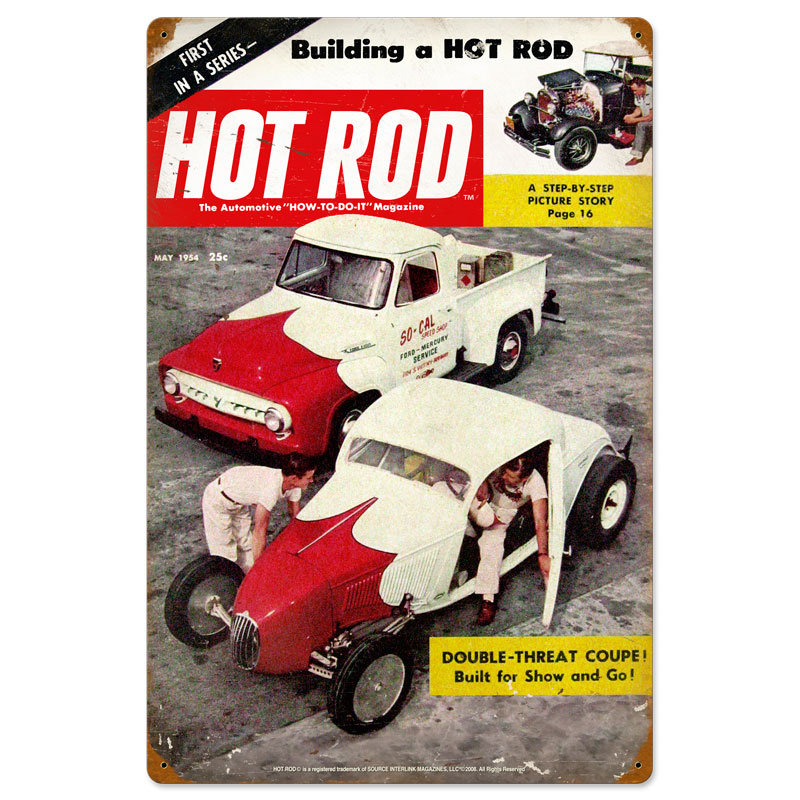 19845, Automotive, Vintage Metal Sign, 16 X 24 Inches