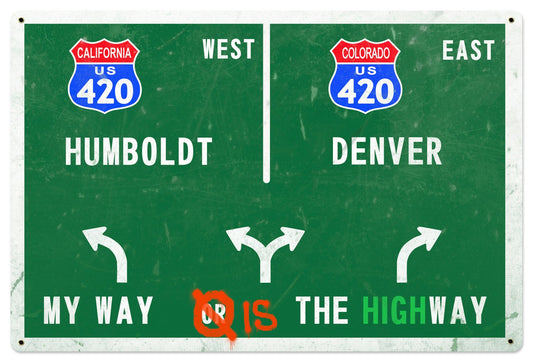 My way or the Highway USA, Denver Colorado, Humboldt California, Portland Oregon, Seatle  Washington