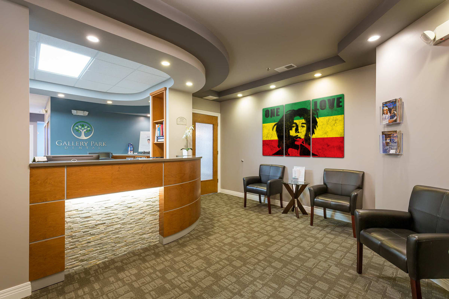 Bob Marley, Spray Art, One Love, Triptych Metal Sign, Street Art, Reggae, Rasta, Flag, Wall Decor, Wall Art, Vintage, 54"x36"