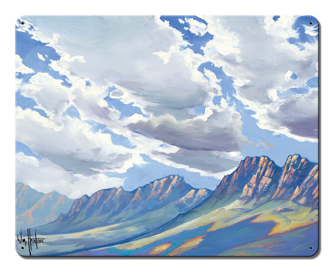 La Brecha Vintage Sign, Barn and Country, Metal Sign, Wall Art, 15 X 12 Inches