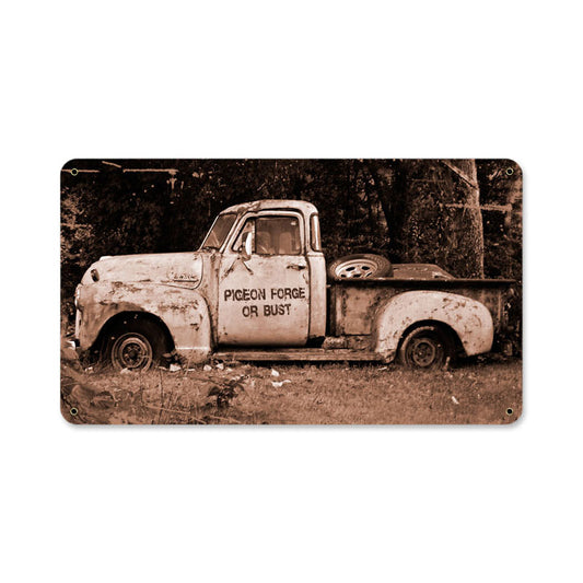 AIF068, Home & Garden, Metal Sign, Wall Art, 8 X 14 Inches