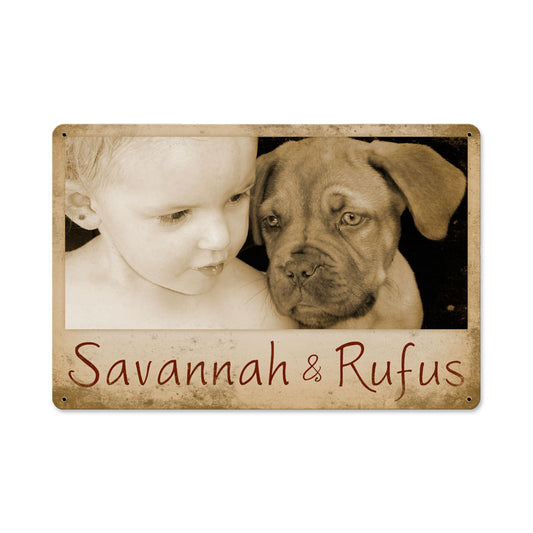AIF093, Home & Garden, Metal Sign, Wall Art, 12 X 18 Inches
