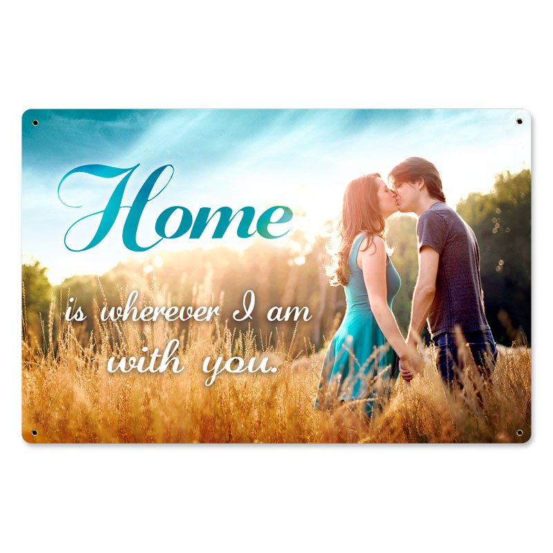 AIF116, Home & Garden, Metal Sign, Wall Art, 18 X 12 Inches