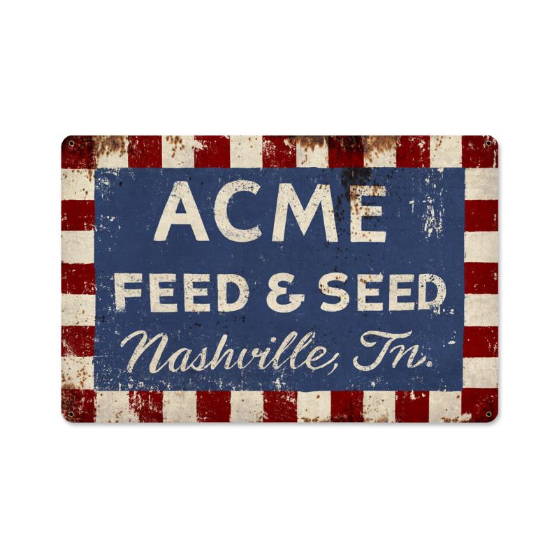 AIF141, Home & Garden, Metal Sign, Wall Art, 18 X 12 Inches