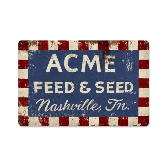 AIF141, Home & Garden, Metal Sign, Wall Art, 18 X 12 Inches
