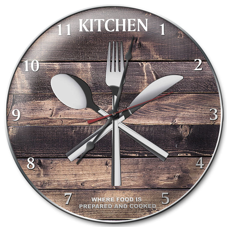 Kitchen Where Food Is Prepared Cooked, Oil & Petro, Metal Sign, Wall Art, 14 X 14 Inches