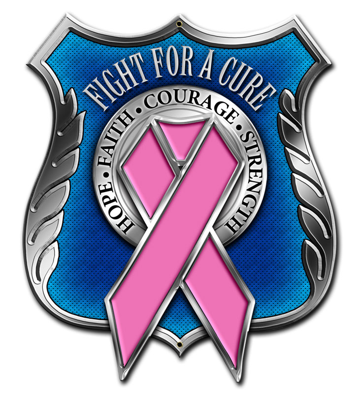 Fight For A Cure Vintage Sign, Humor, Metal Sign, Wall Art, 15 X 15 Inches