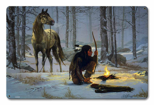Broken Silence Vintage Sign, Automotive, Metal Sign, Wall Art, 24 X 16 Inches