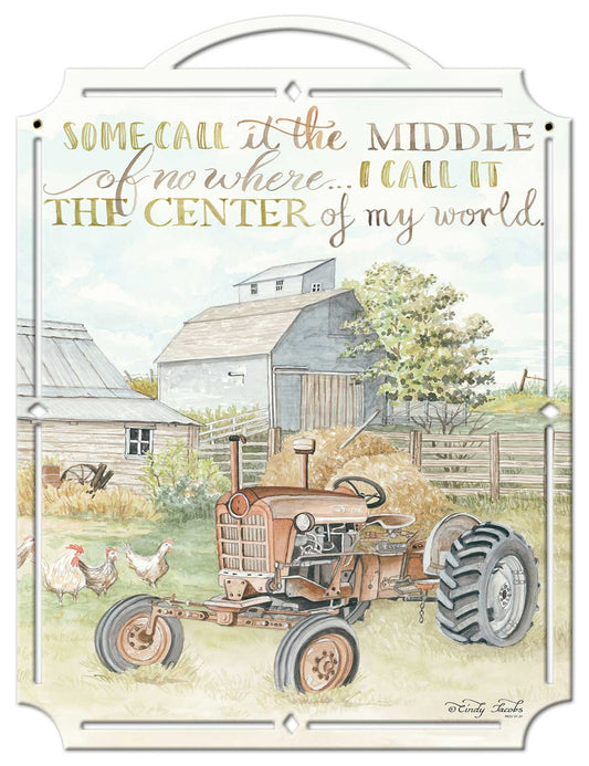 Tractor Everday Vintage Sign, Home & Garden, Metal Sign, Wall Art, 19 X 25 Inches