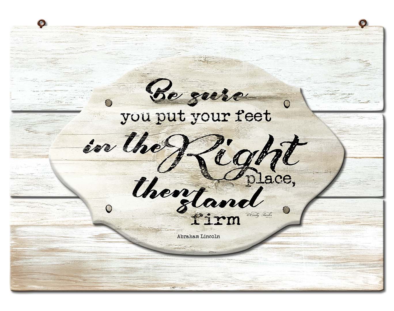 Insp Sec Be Sure 3D Vintage Sign, Home & Garden, Metal Sign, Wall Art, 18 X 14 Inches