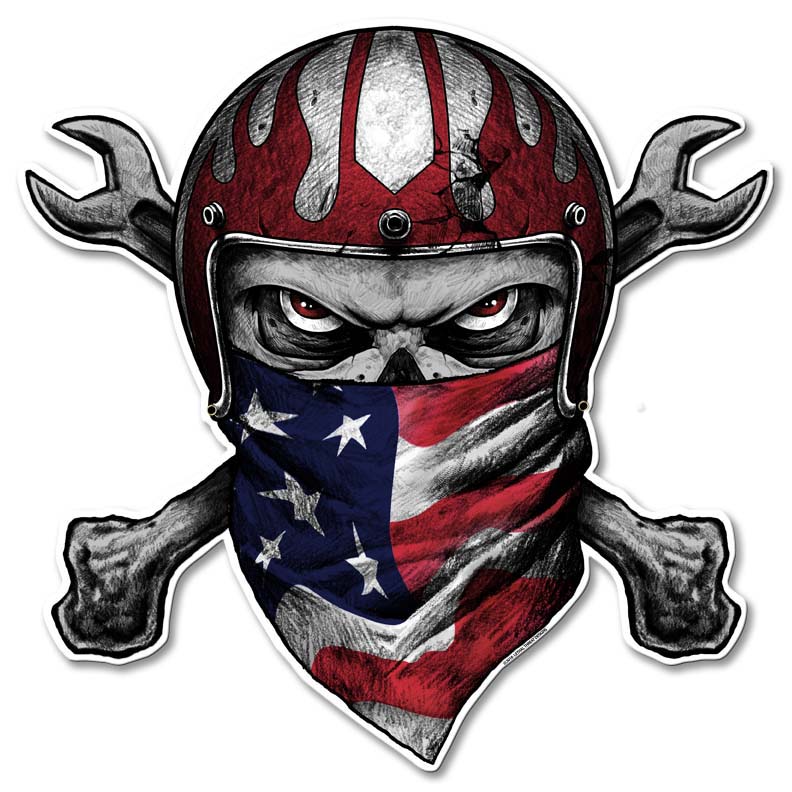 LETH214 - SKULL HELMET, Man Cave, Metal Sign, Wall Art, 11 X 11 Inches