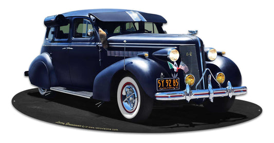 1939 Lowrider Vintage Sign, Automotive, Metal Sign, Wall Art, 29 X 15 Inches