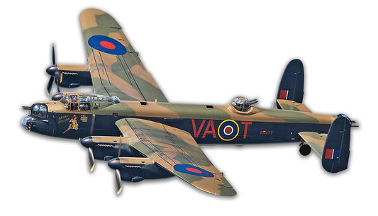 Avro Lancaster Bomber Vintage Sign, Automotive, Metal Sign, Wall Art, 16 X 9 Inches