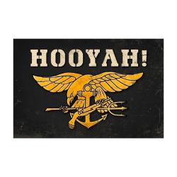 NSM002, Steve McDonald, Metal Sign, Wall Art, 12 X 18 Inches