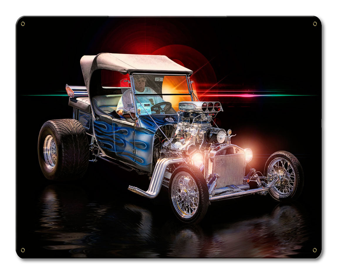 Suits Me To A T Vintage Sign, Automotive, Metal Sign, Wall Art, 15 X 12 Inches