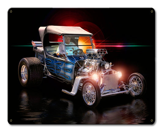 Suits Me To A T Vintage Sign, Automotive, Metal Sign, Wall Art, 15 X 12 Inches