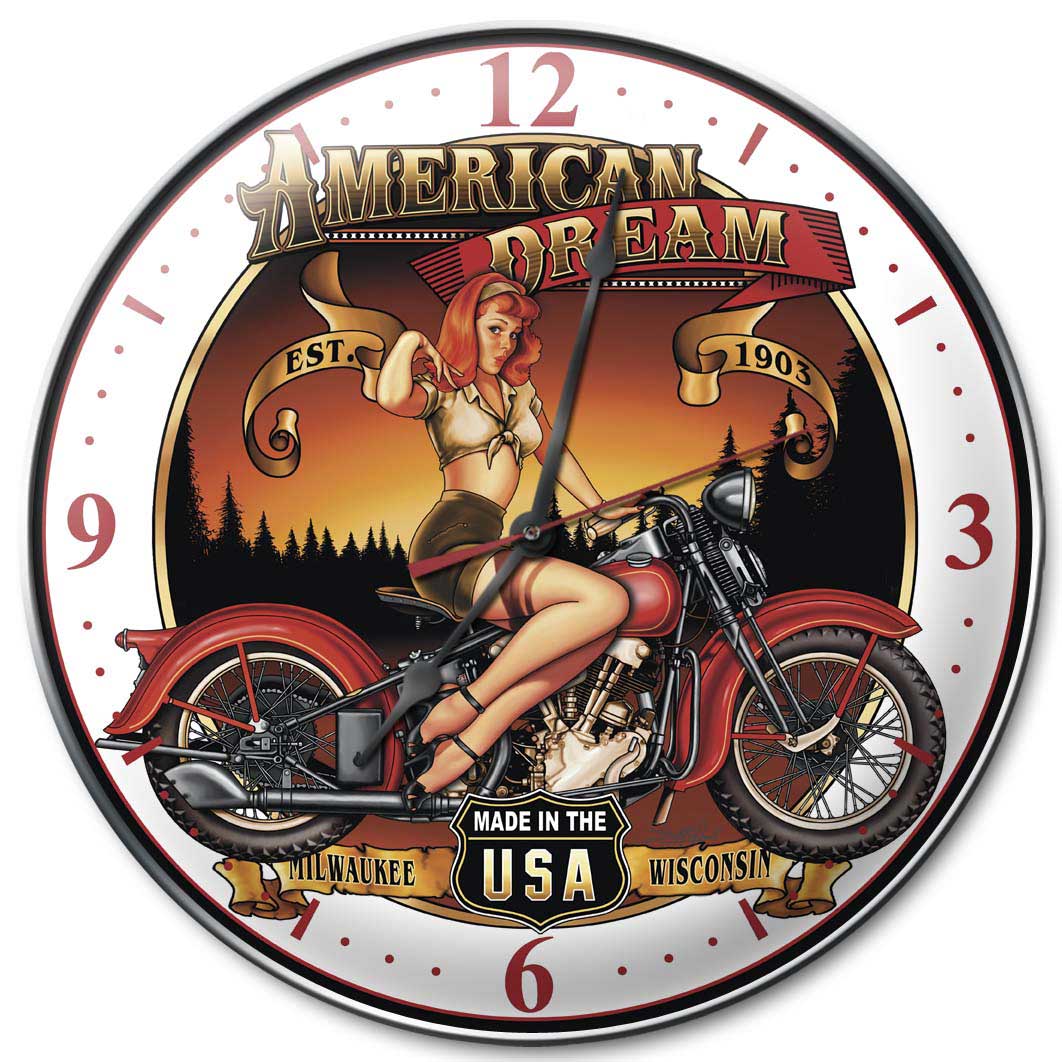 American Dream, Other, Metal Sign, Wall Art, 14 X 14 Inches