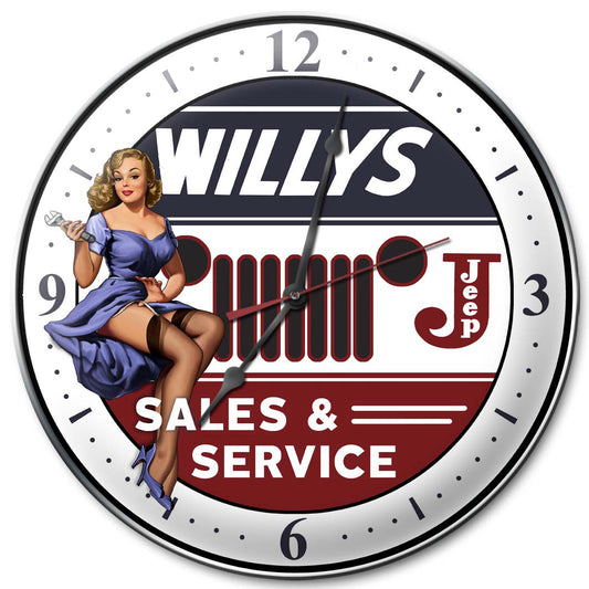 Willys, Other, Metal Sign, Wall Art, 14 X 14 Inches