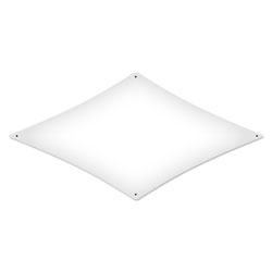Pinstriper Sign Blank Diamond Shape, Automotive, Metal Sign, Wall Art, 30 X 15 Inches