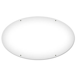 Pinstriper Sign Blank Oval, Automotive, Metal Sign, Wall Art, 24 X 14 Inches