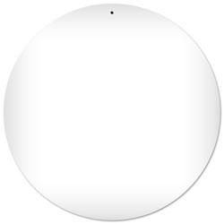 Pinstriper Sign Blank Round, Automotive, Metal Sign, Wall Art, 14 X 14 Inches