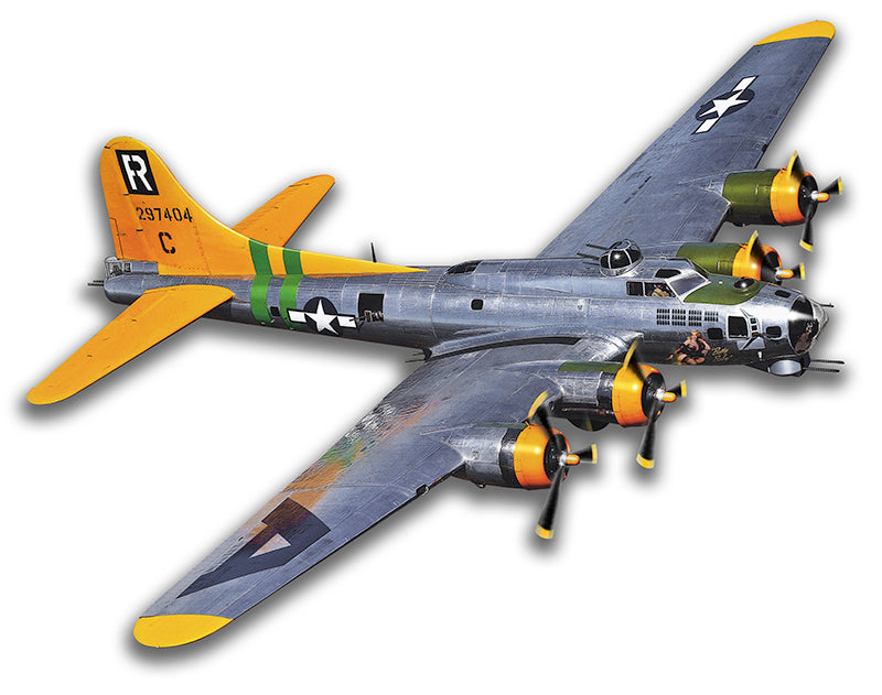 B-17G Flying Fortress  Vintage Sign, Automotive, Metal Sign, Wall Art, 19 X 14 Inches