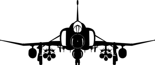 Phantom Plane Vintage Sign, Aviation, Metal Sign, Wall Art, 36 X 13 Inches