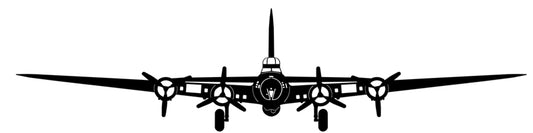 B-17 Flying Fortress Vintage Sign, Aviation, Metal Sign, Wall Art, 40 X 10 Inches