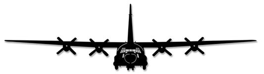 C-130 Vintage Sign, Aviation, Metal Sign, Wall Art, 46 X 12 Inches