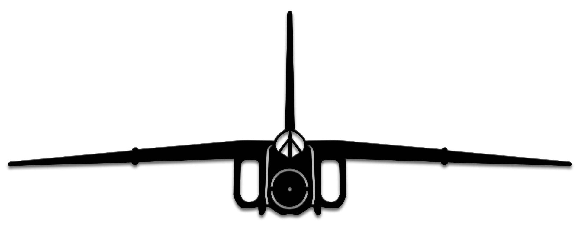 PSB050 - AVRO Arrow Silhouette Vintage Sign, Aviation, Metal Sign, Wall Art, 40 X 15 Inches