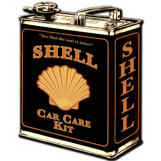 Oil Can, Oil & Petro, Metal Sign, Wall Art, 14 X 15 Inches