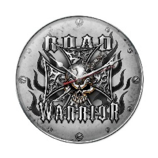 Road Warrior, Other, Metal Sign, Wall Art, 14 X 14 Inches