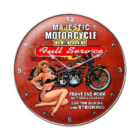 Majestic Moto, Other, Metal Sign, Wall Art, 14 X 14 Inches