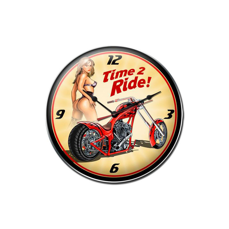 Time 2 Ride, Other, Metal Sign, Wall Art, 14 X 14 Inches