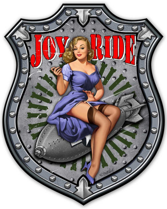 Joy Ride, Other, Metal Sign, Wall Art, 38 X 48 Inches