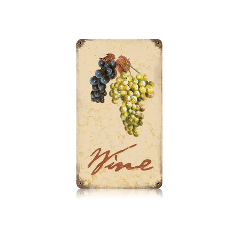 Wine Cellar Vintage Sign, Bar and Alcohol , Metal Sign, Wall Art, 8 X 14 Inches