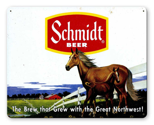 Schmidt Ad Horses
